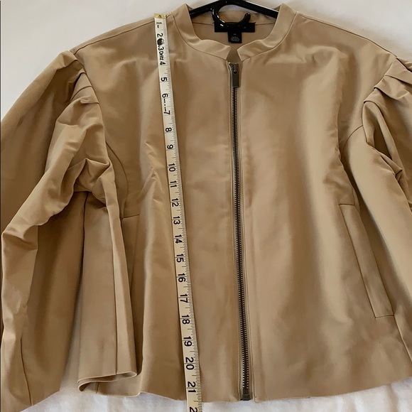 Nordstrom Halogen blouson puff sleeve jacket - Picture 7 of 7